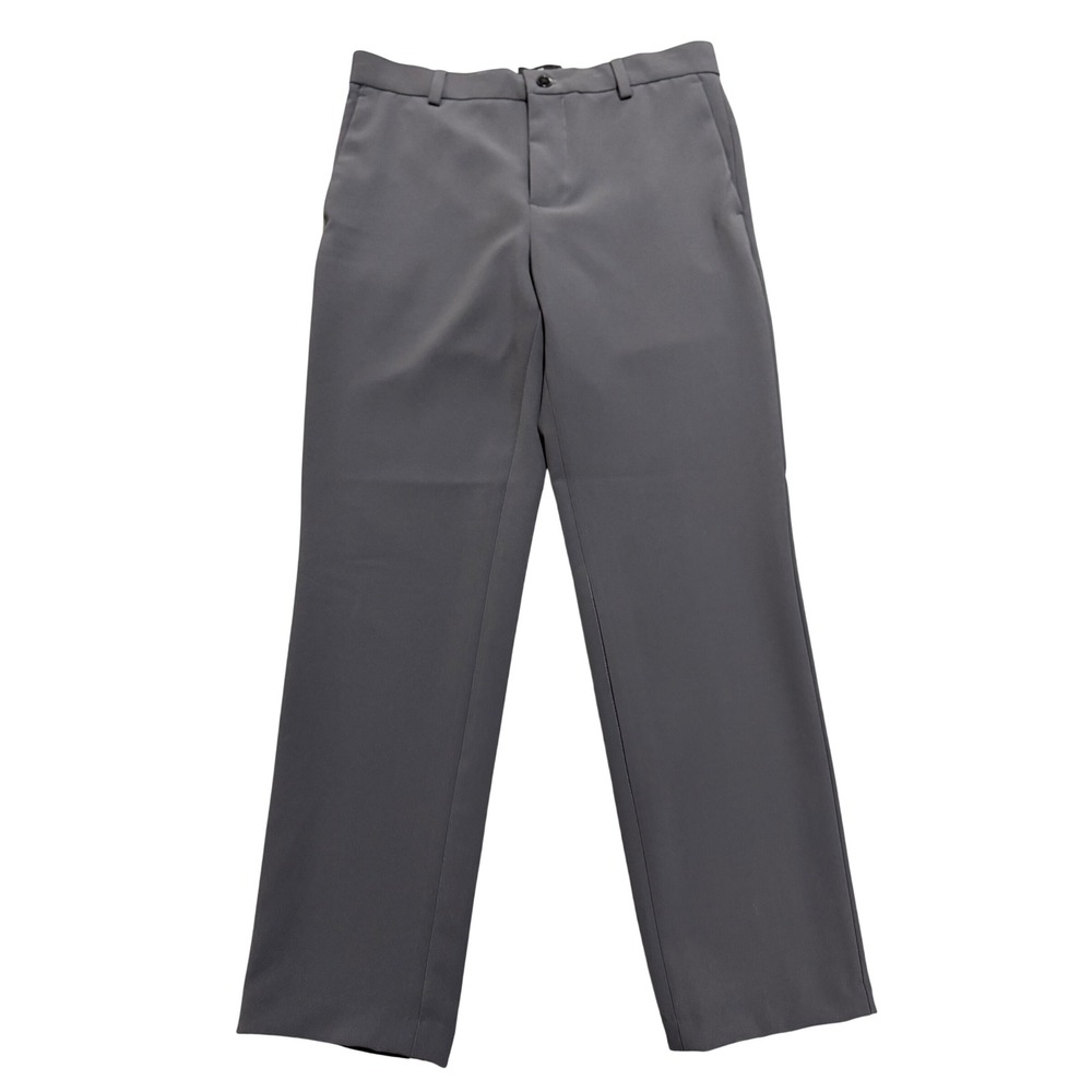 H&M Dress Pants Mens 31 Grey New Slim Fit Cropped Trousers 1275076-003